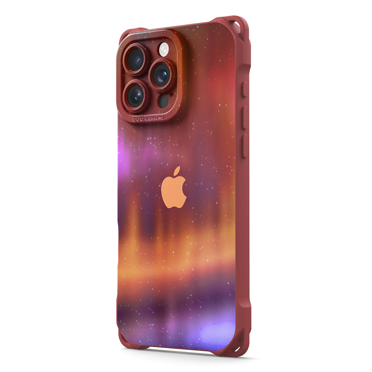 Optical Magnetic-Orange Purple | iPhone Series Ultra Impact Resistant Protective Case