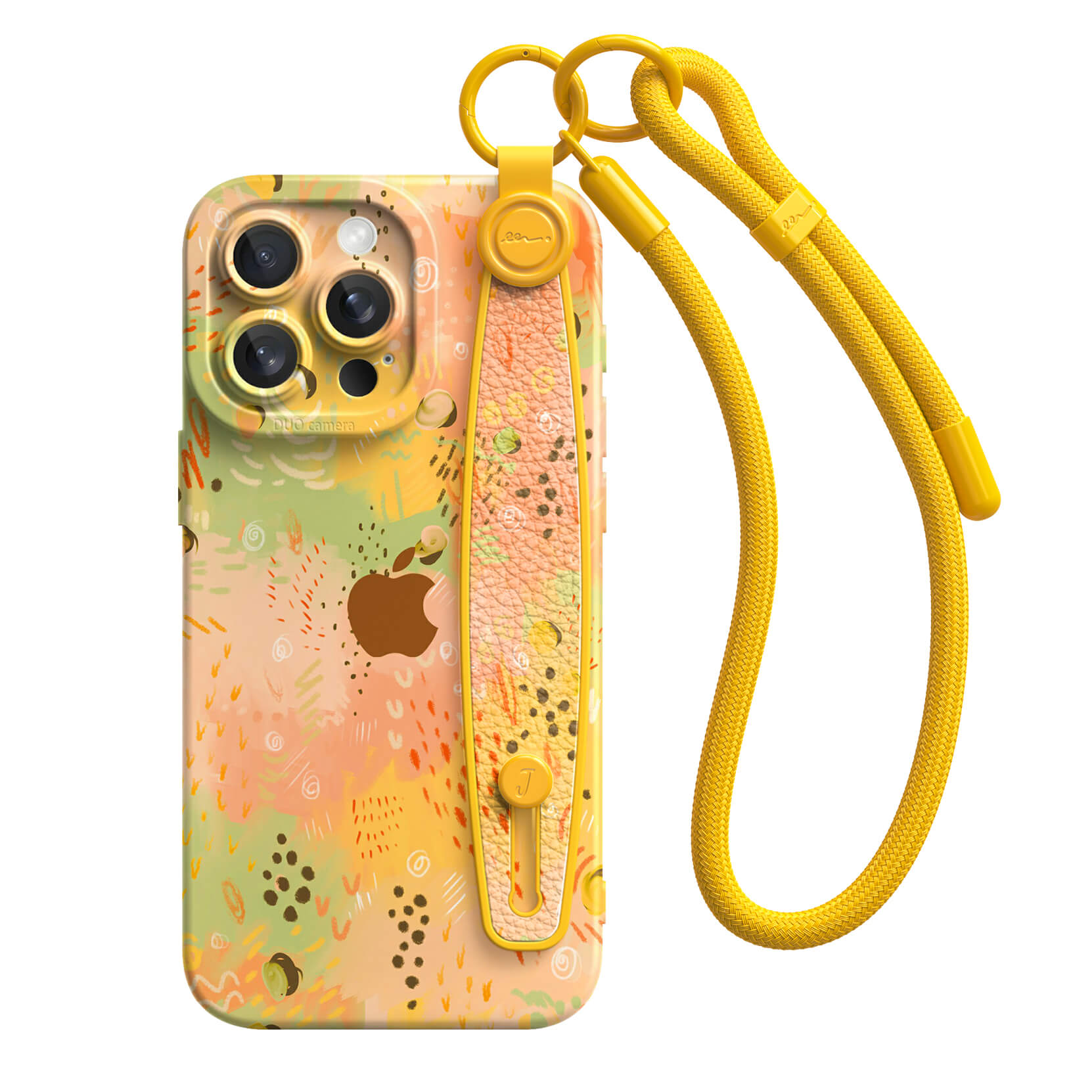 Falling Leaves Know Autumn | iPhone Series Multifunctional Wristband Case