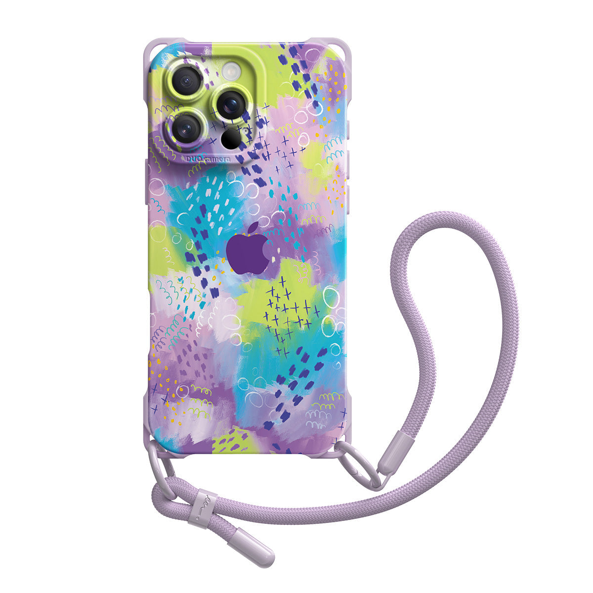 Fluttering-Lavender | iPhone Series Ultra Impact Resistant Protective Case