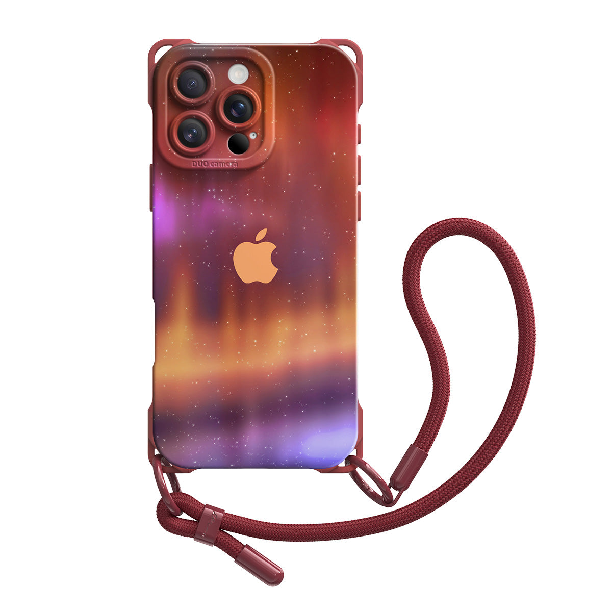 Optical Magnetic-Orange Purple | iPhone Series Ultra Impact Resistant Protective Case