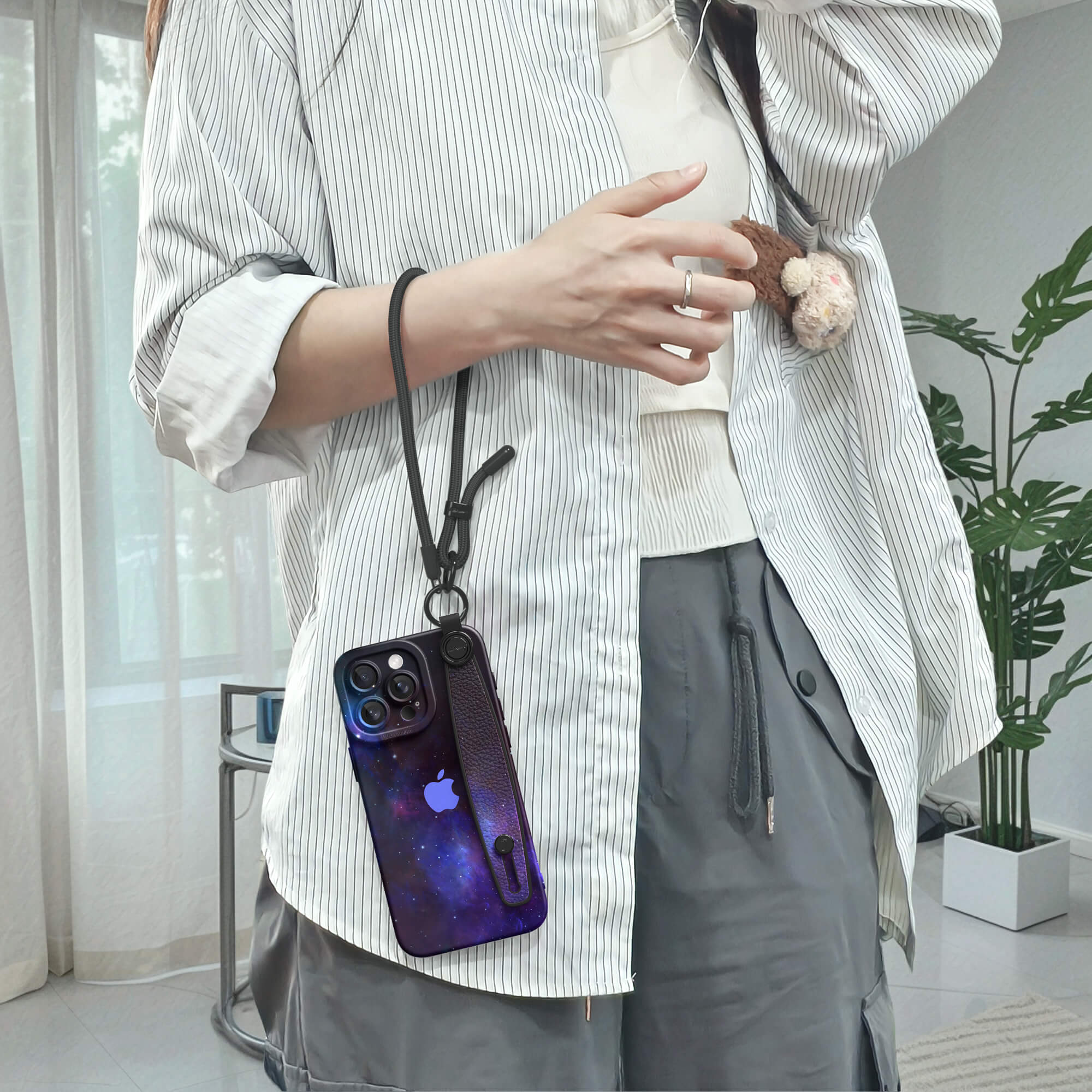 Wisdom Nebula | iPhone Series Multifunctional Wristband Case