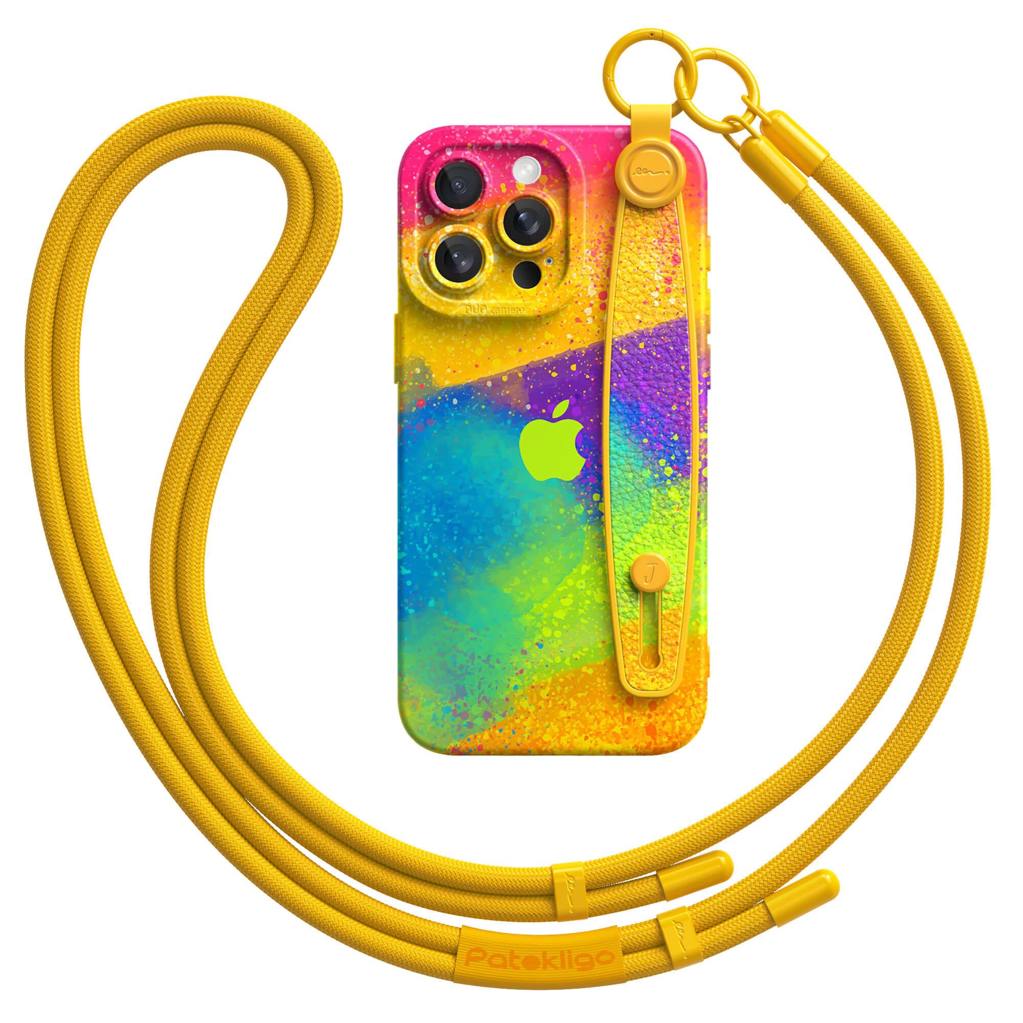 Rainbow Candy | iPhone Series Multifunctional Wristband Case