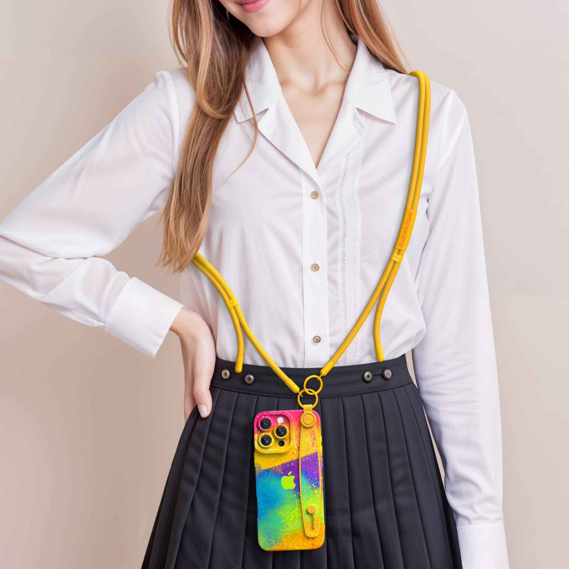 Rainbow Candy | iPhone Series Multifunctional Wristband Case