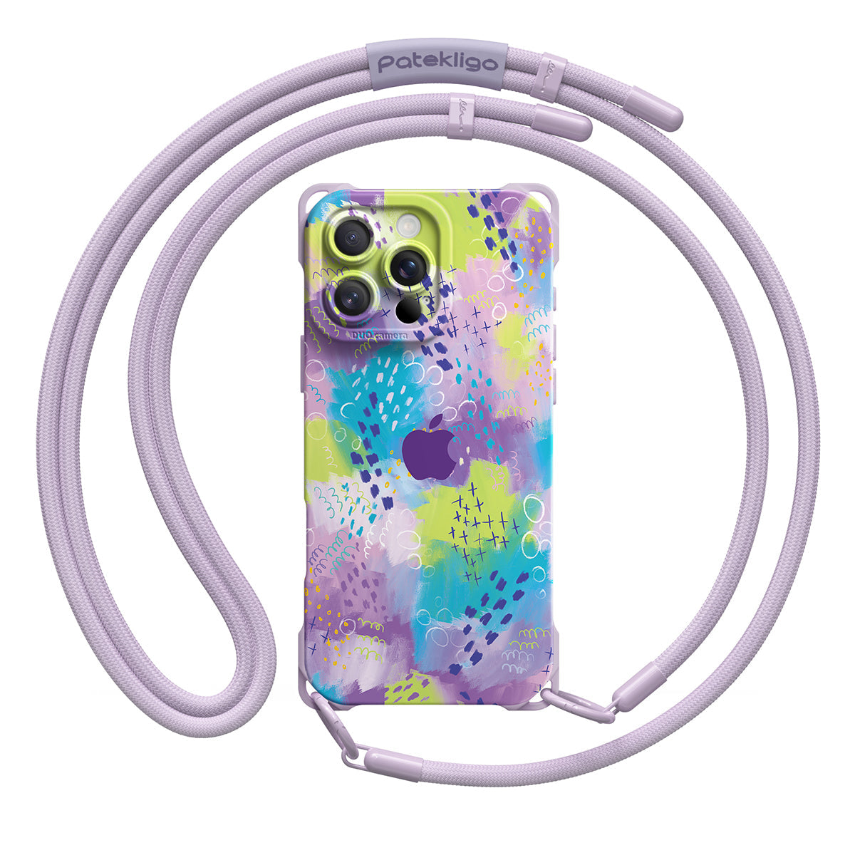 Fluttering-Lavender | iPhone Series Ultra Impact Resistant Protective Case