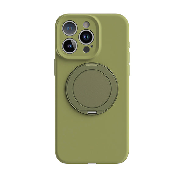 Bean Green | iPhone Liquid Silicone Bracket Case