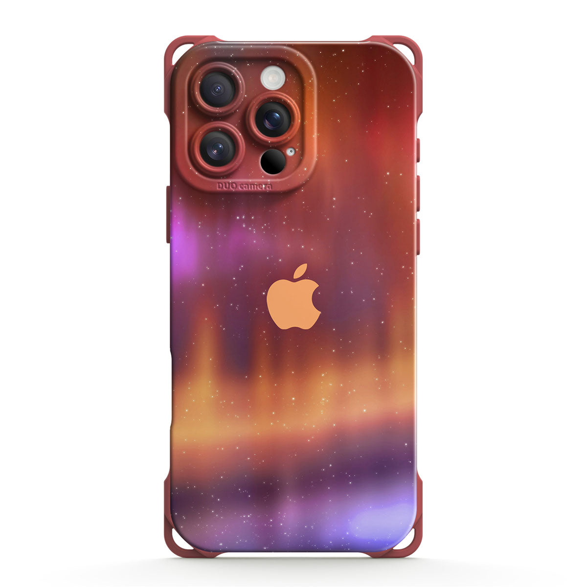 Optical Magnetic-Orange Purple | iPhone Series Ultra Impact Resistant Protective Case