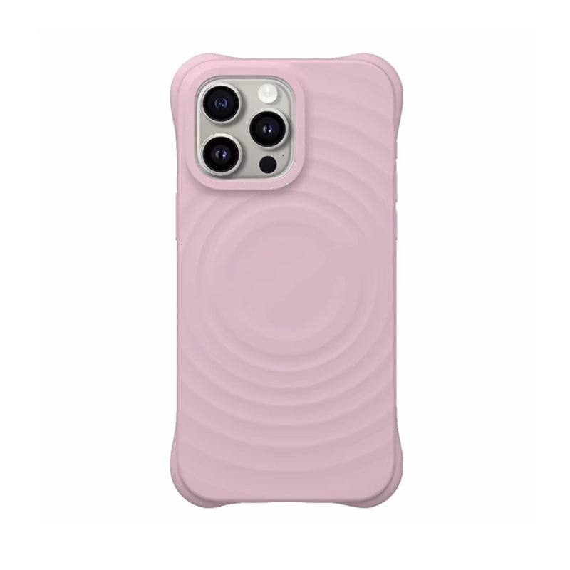 Cherry Pink | iPhone Ripple Liquid Silicone Case