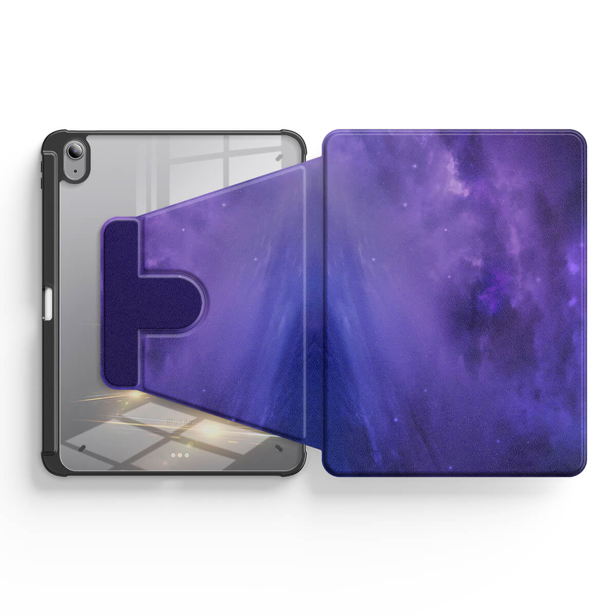 Amethyst | iPad Series Snap 360° Stand Impact Resistant Case