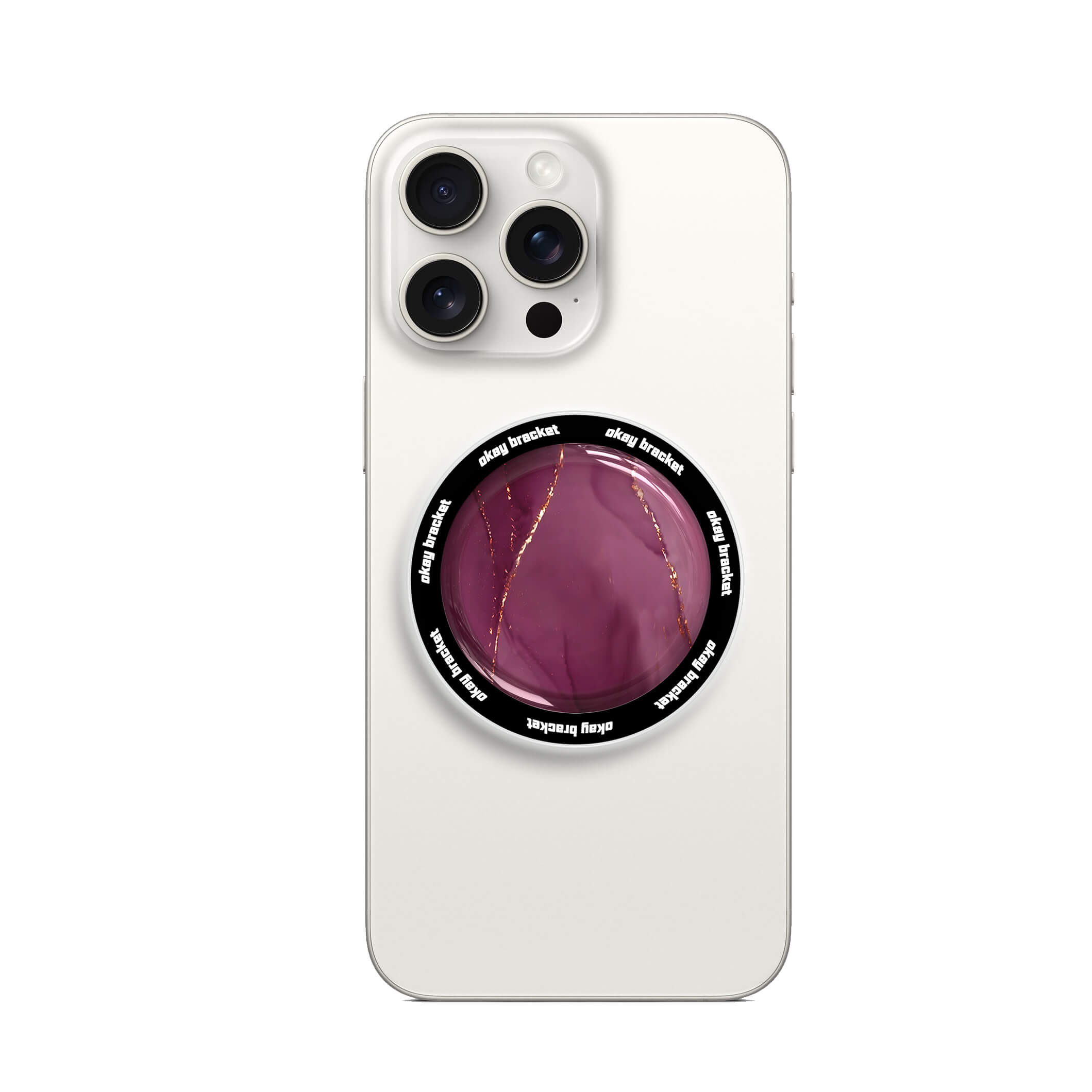 Gilt Plum Red | Air Bag Grip For MagSafe