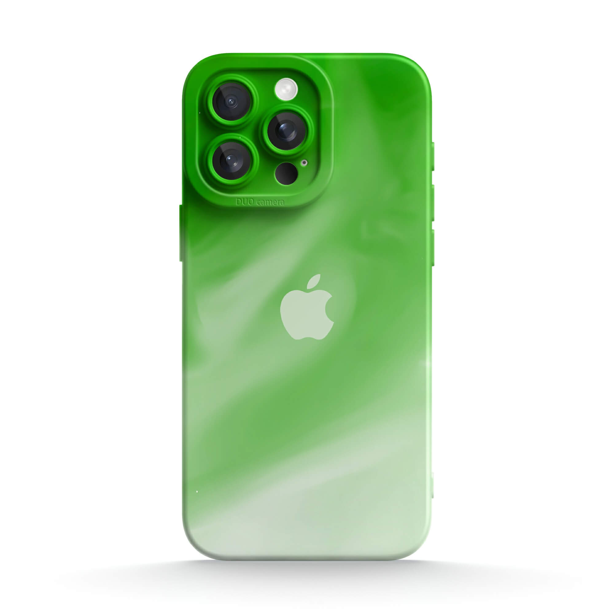 Green and White | IPhone Series Impact Resistant Protective Case