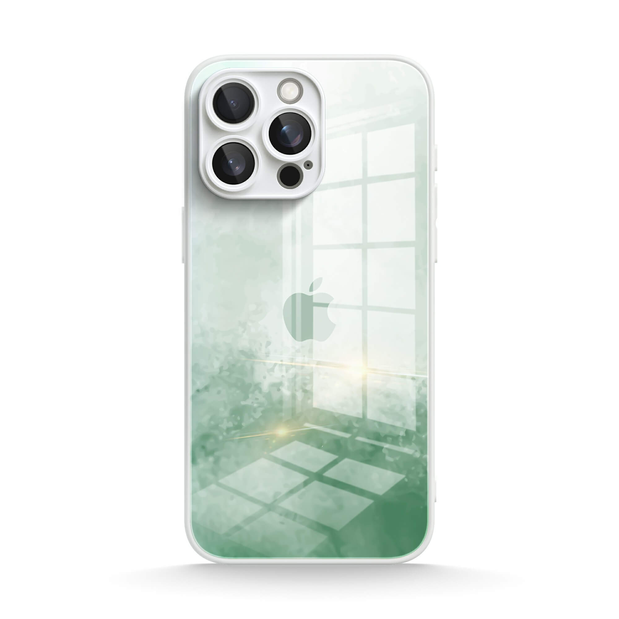 Hidden Mist Green | IPhone Series Impact Resistant Protective Case