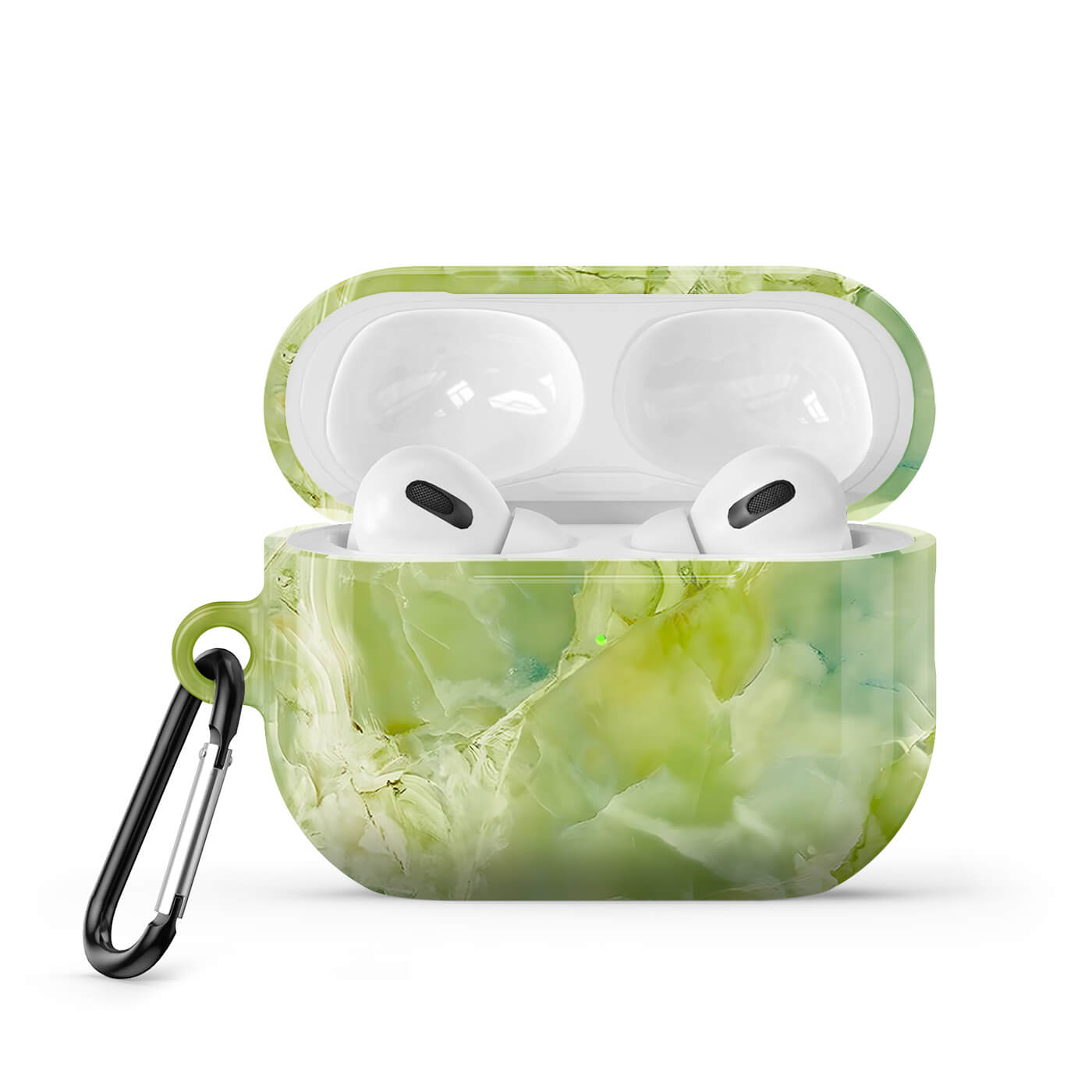 Ice Flower Jade | AirPods Series Shockproof Protective Case