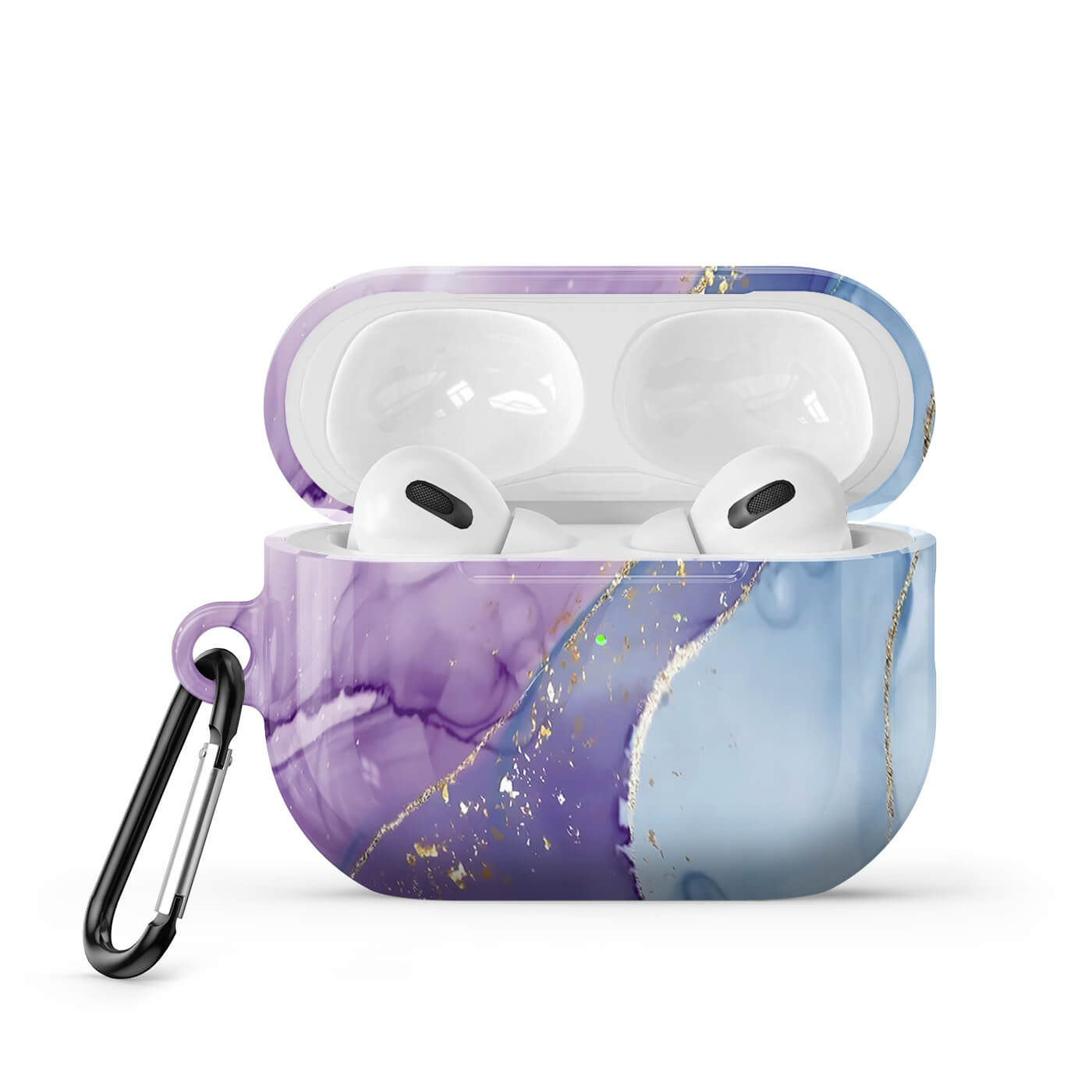 Purple Blue Gilt | AirPods Series Shockproof Protective Case