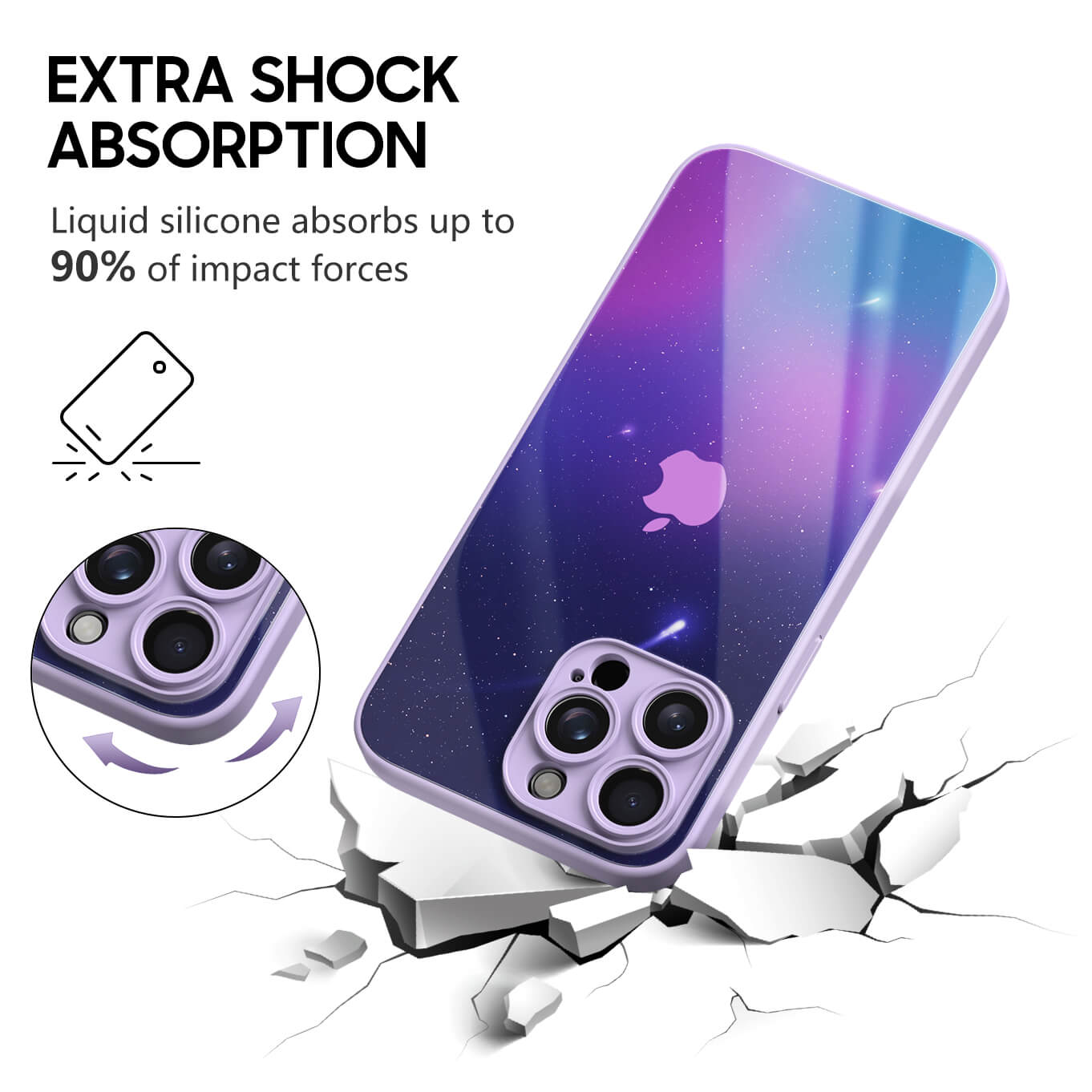 Polar Sonic Wave | IPhone Series Impact Resistant Protective Case