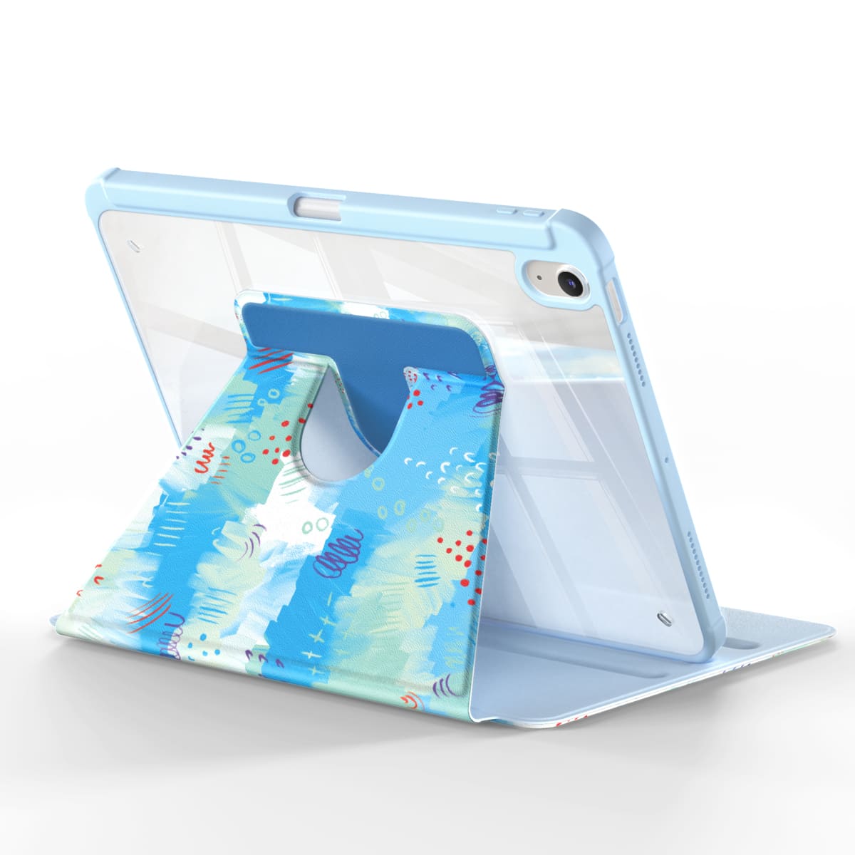 Drifting in The Clouds | iPad Series Snap 360° Stand Impact Resistant Case