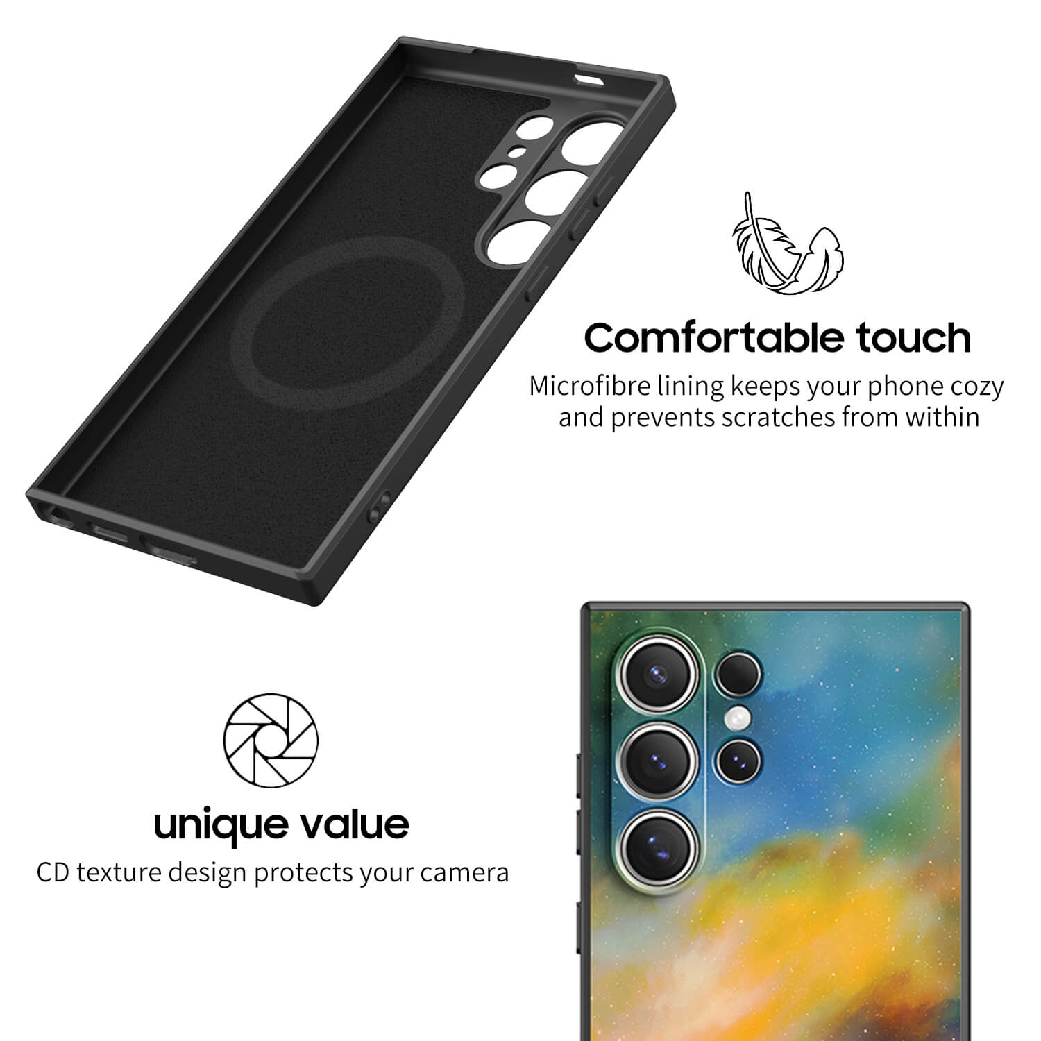 Molten Nebula | Samsung Series Impact Resistant Protective Case