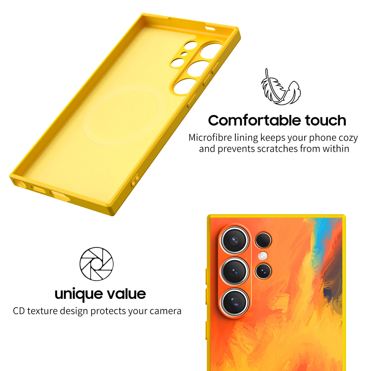 Lilac Yellow  | Samsung Series Impact Resistant Protective Case