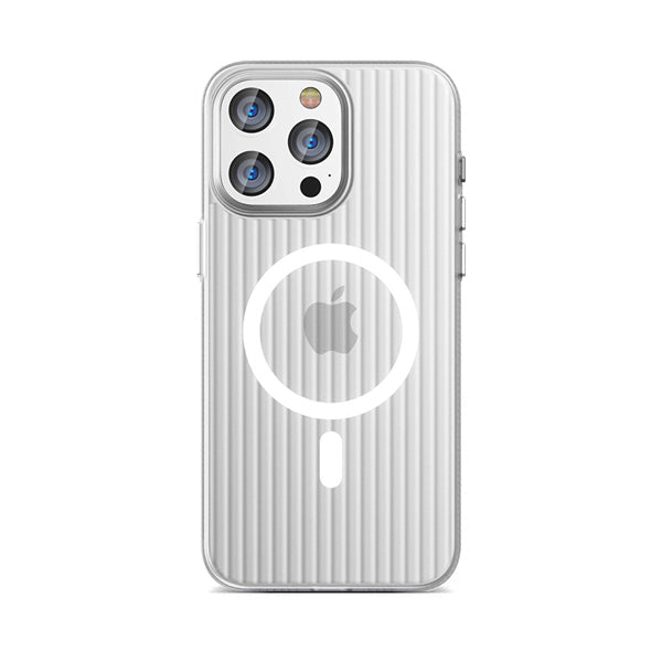 White | iPhone Corrugated Magsafe Case